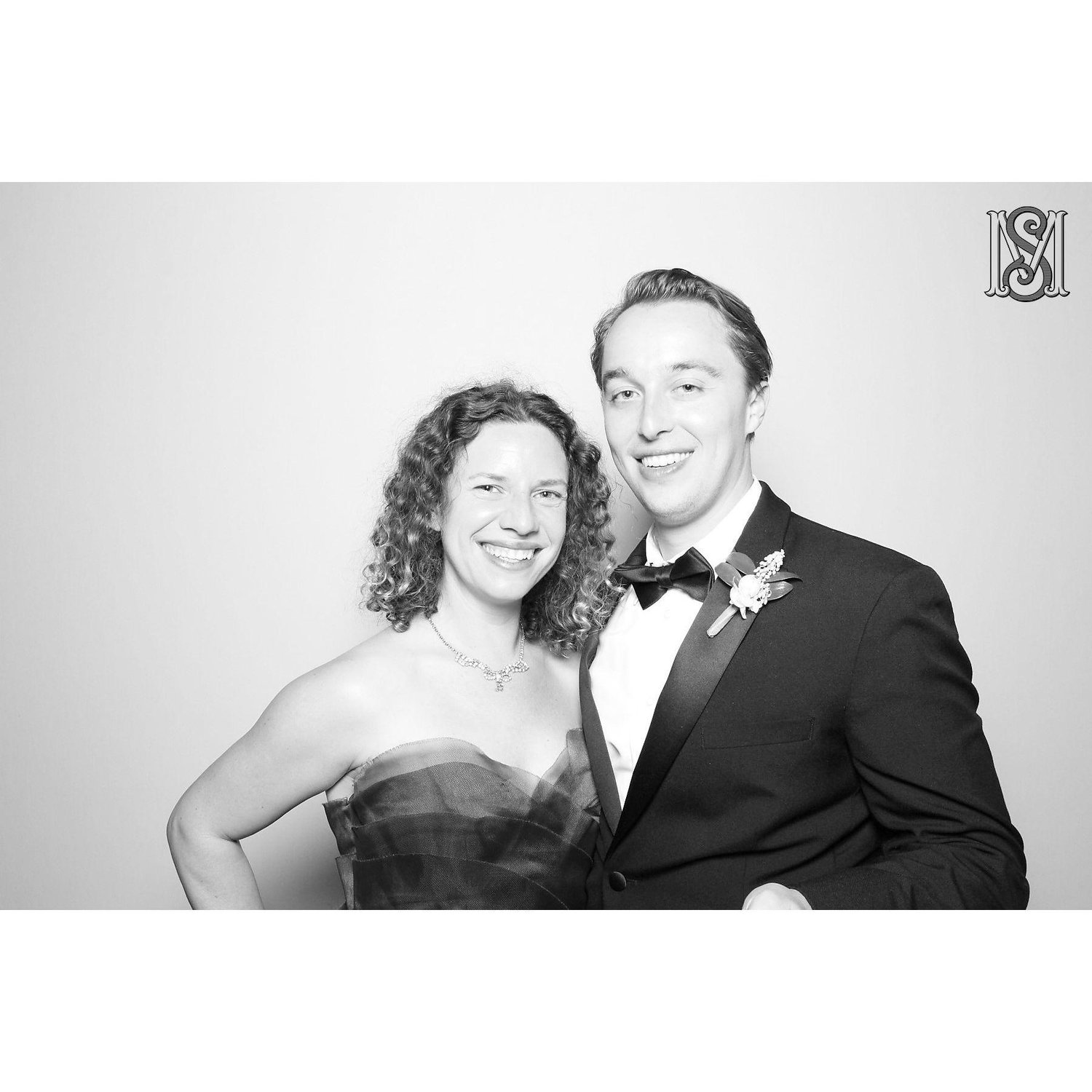 Photobooth at Sam and Michelle's wedding