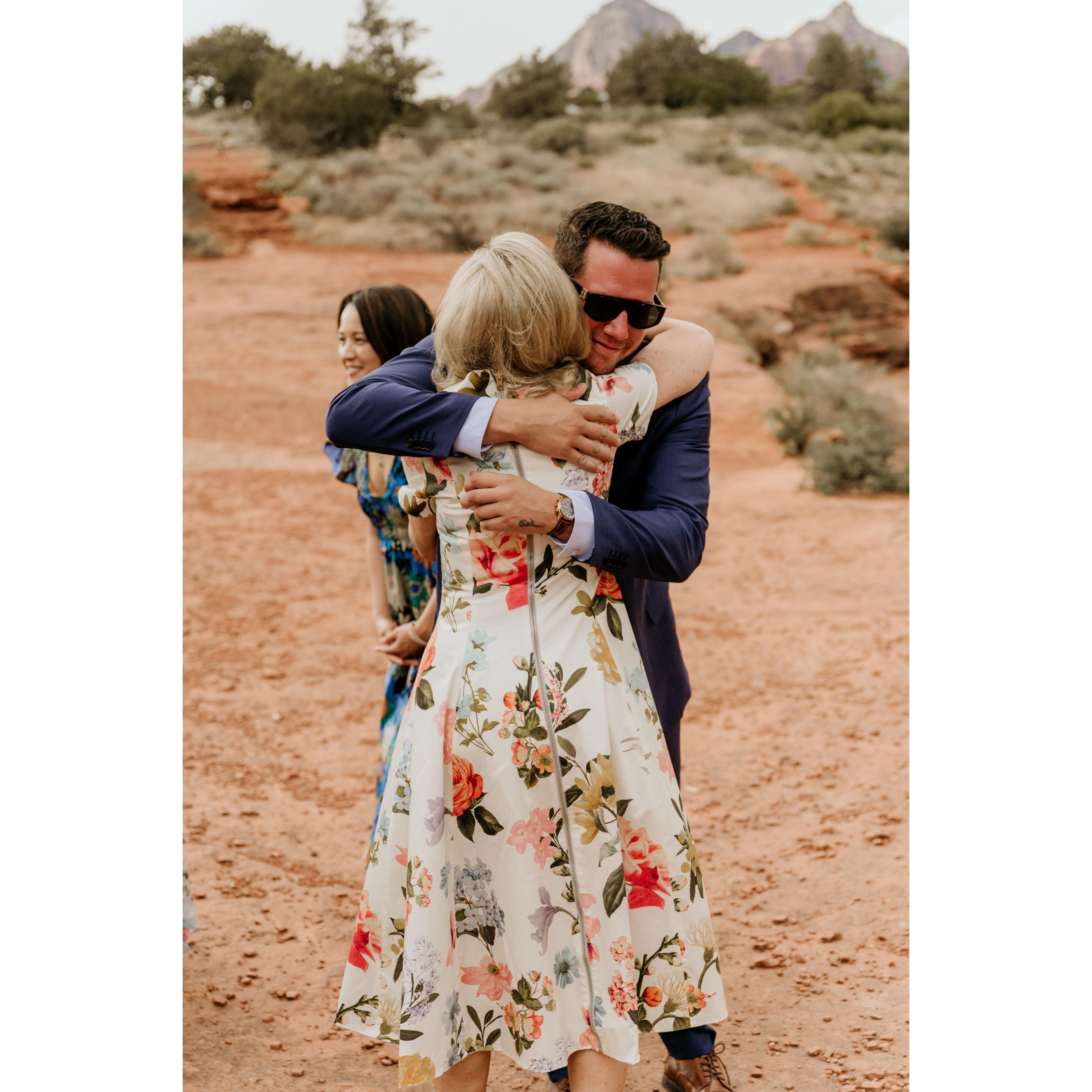 Hugs & Celebration