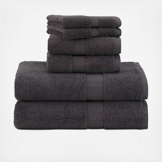 Organic Cotton 6-Piece Towel Set