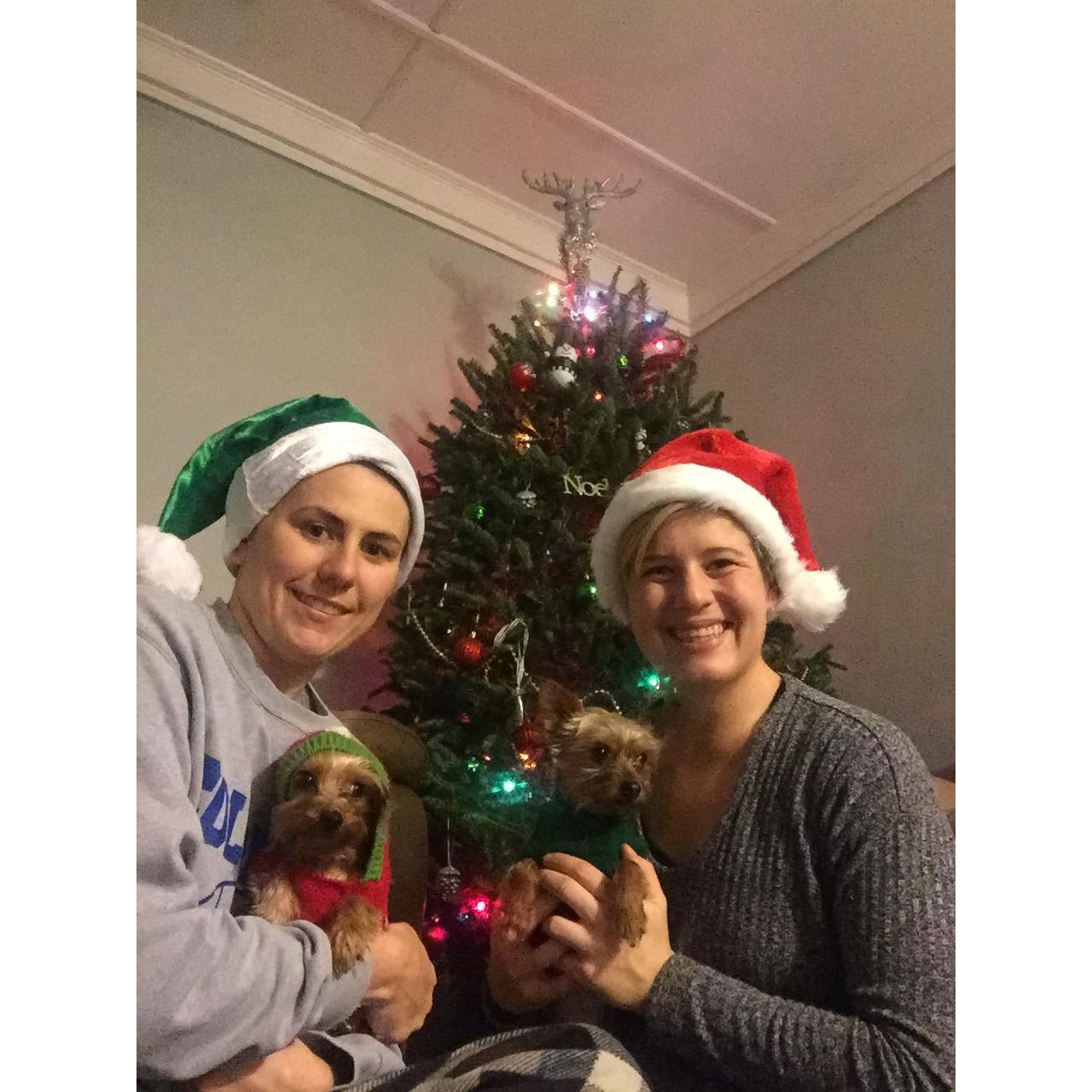 Our first Christmas together!