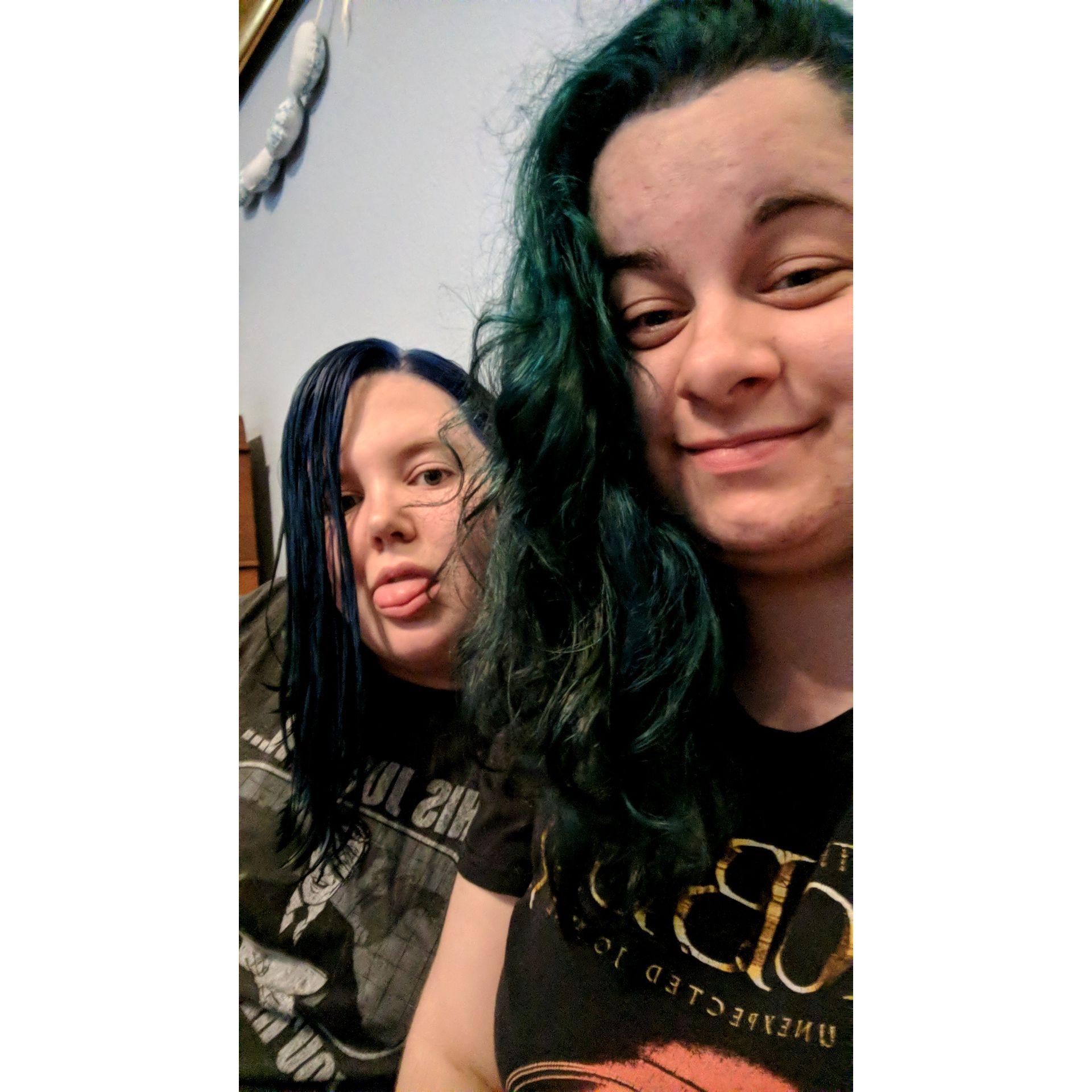 Night before Reny's graduation, 2018