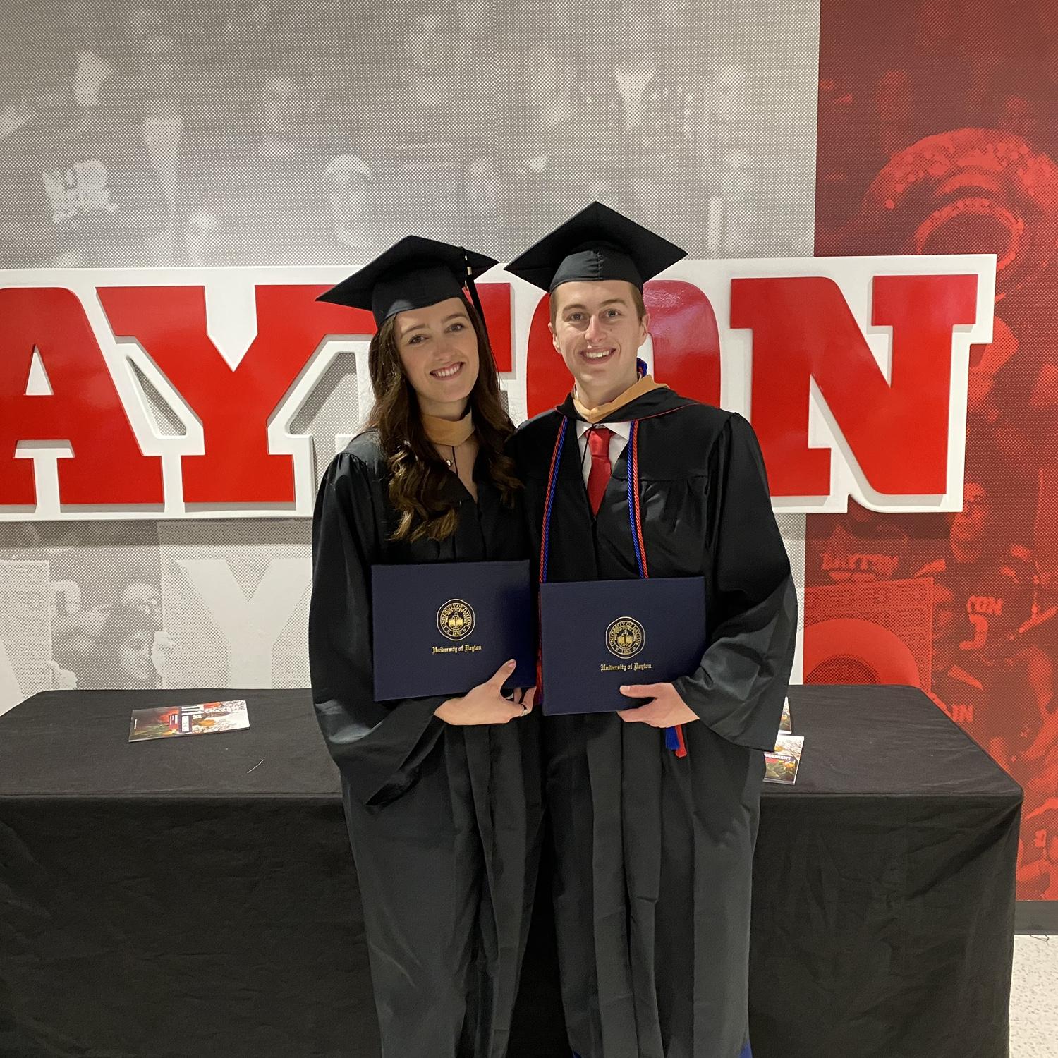 We graduated from the University of Dayton in 2021! #GoFlyers