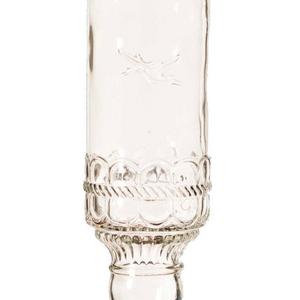Glass Hummingbird Feeder, Clear