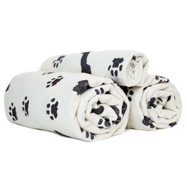 Zwipes 779 Microfiber 5-Pack Small Pet Cloths (Size: 16" x 16"), Soft Terry Drying Cleaning Towels
