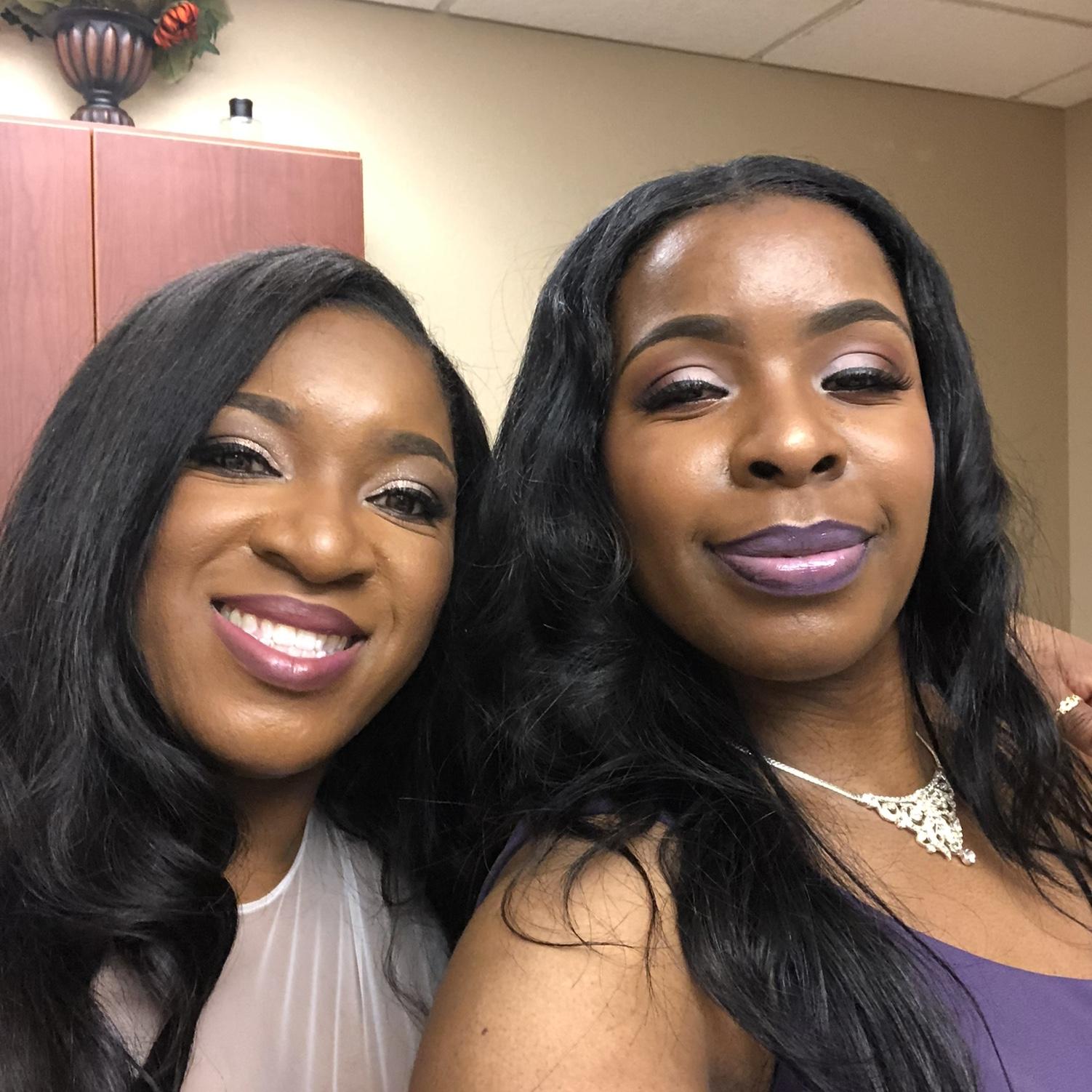 Alex and her sister Nadine—maid of honor and maid of laughter, beauty, and unwavering support.
#SisterGoals #MaidOfHonor #WeddingGlow