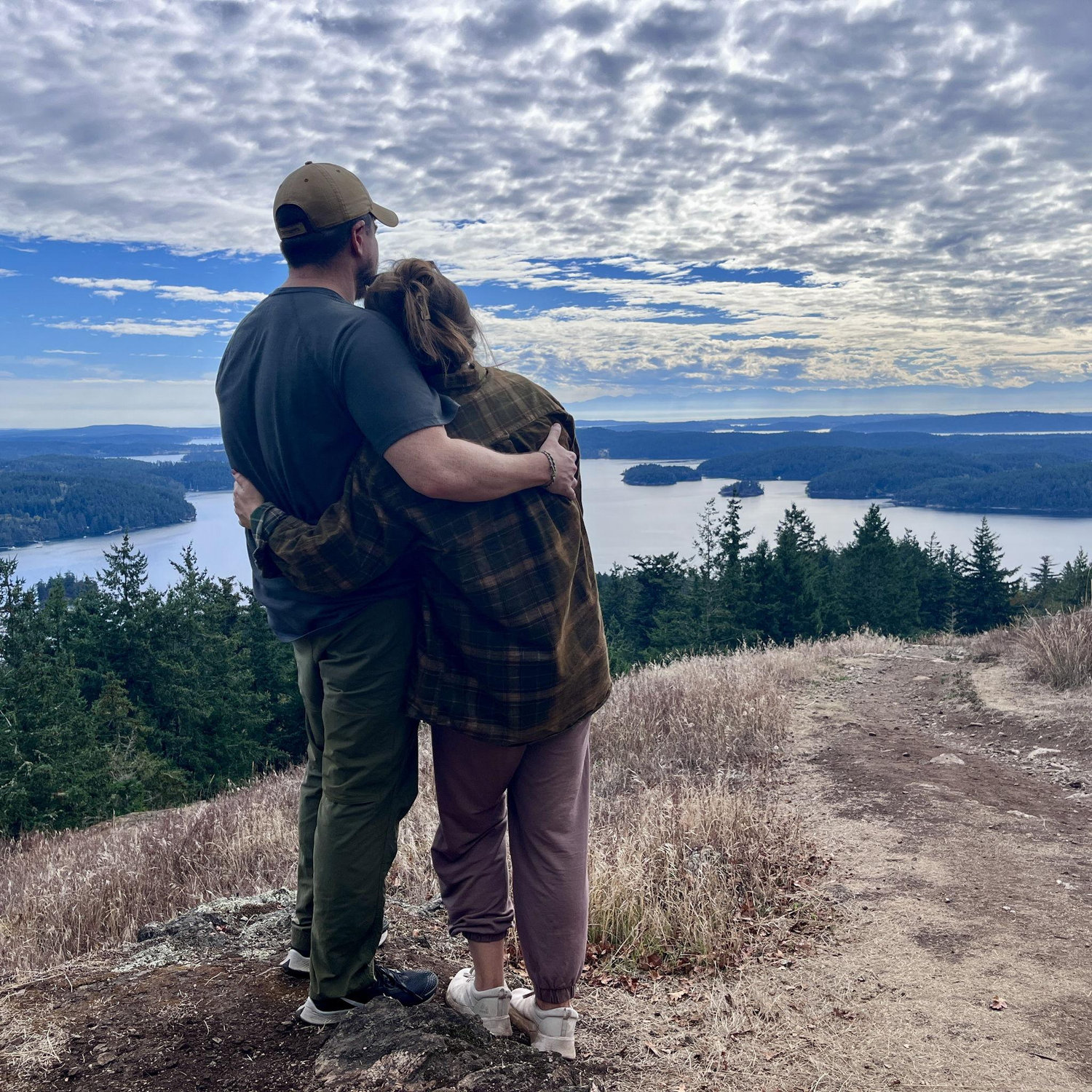 On top of Orcas Island