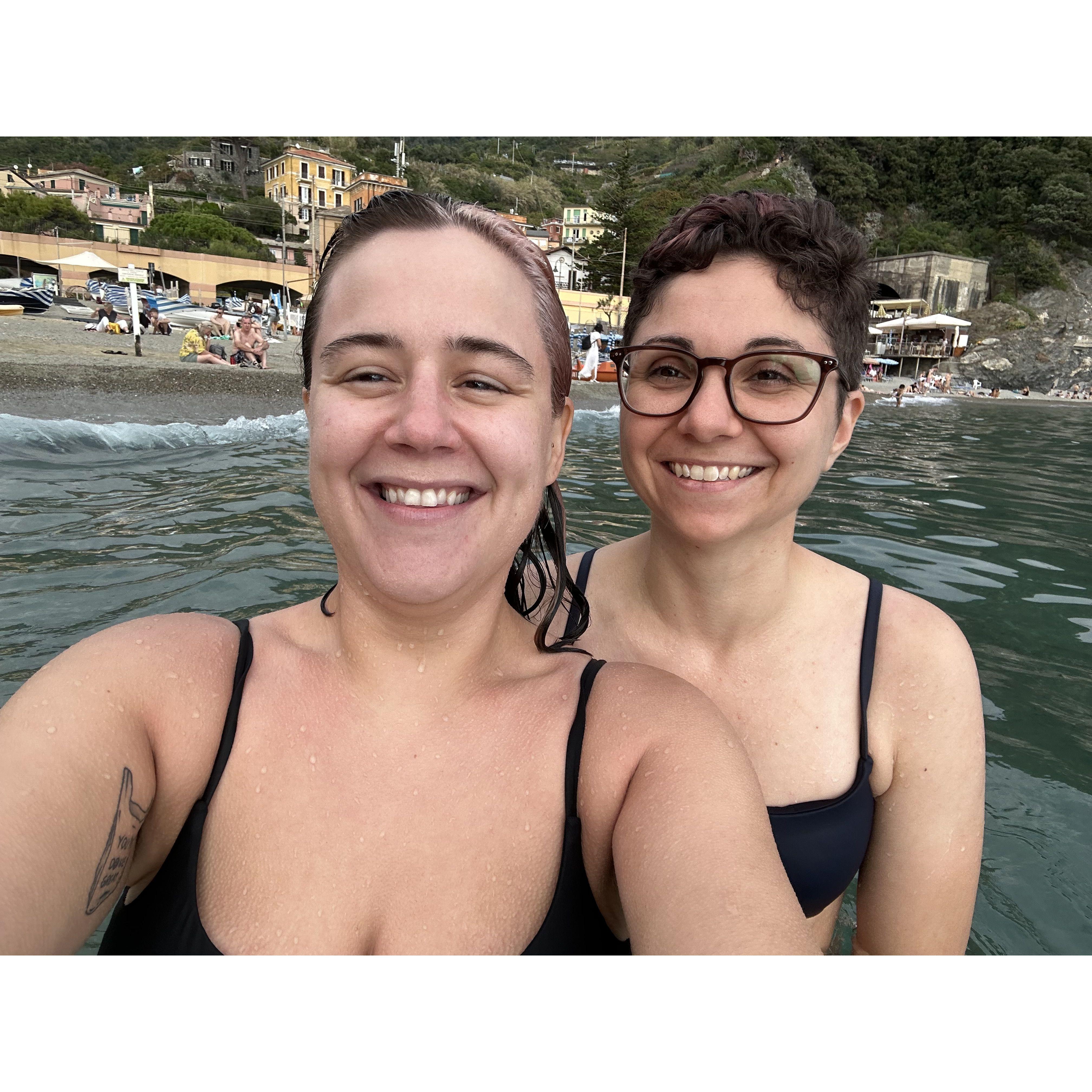 I wish we could bottle up this feeling in Cinque Terra, pure joy