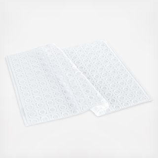 Circle in Square Bath Mat