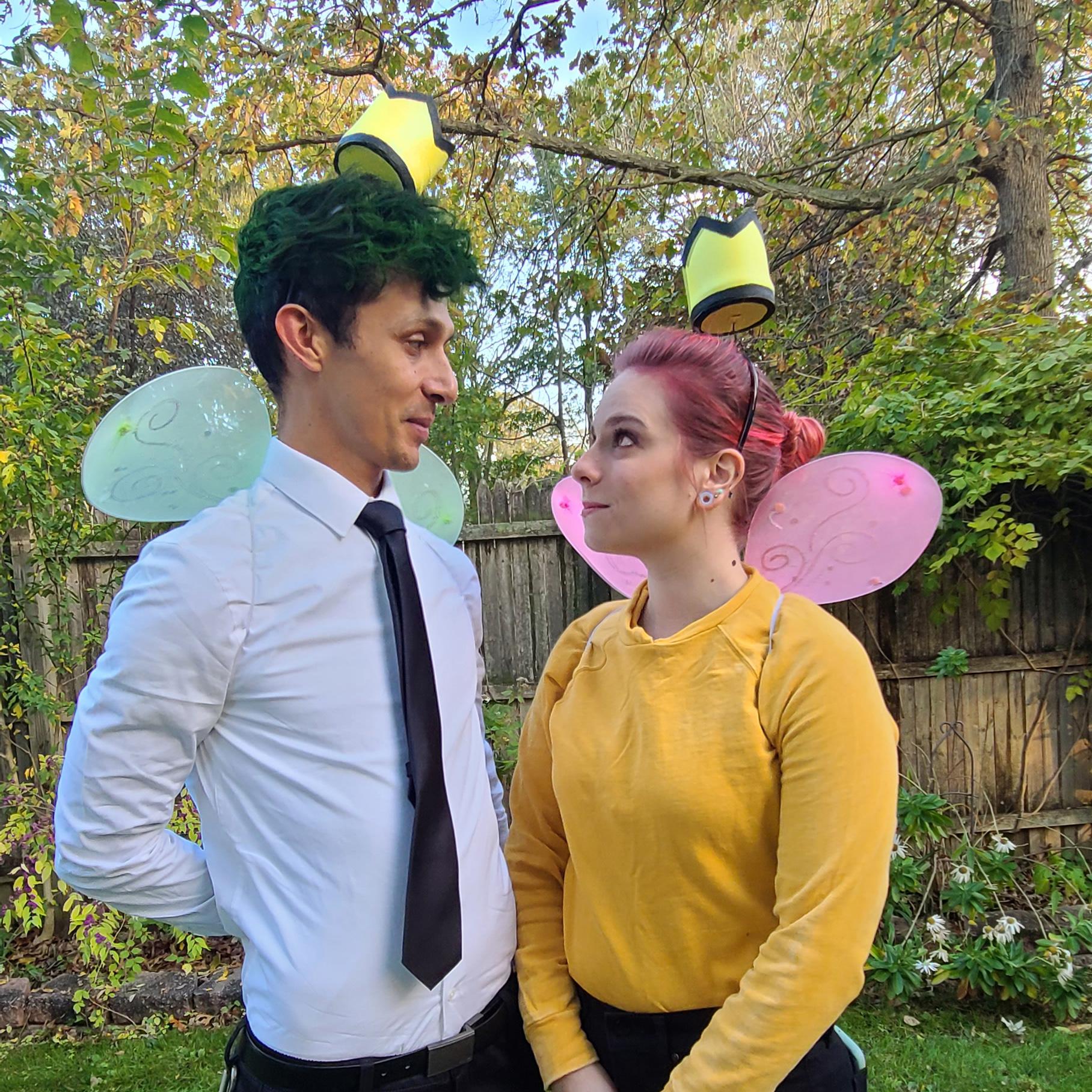 Our first halloween costumes, The Fairly OddParents, Halloween 2020.