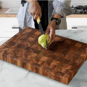 Walnut Cutting Board - 18.8" x 12.3" x 2" End-Grain