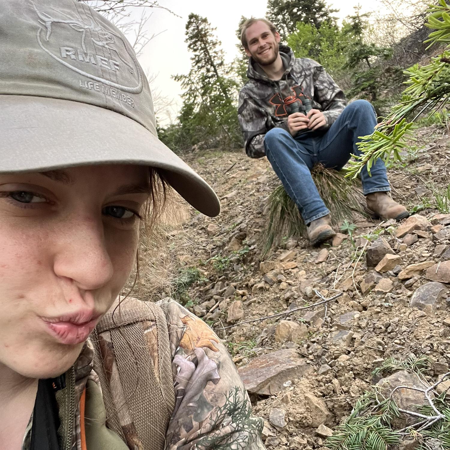 Our first Hunting trip with my Dad!