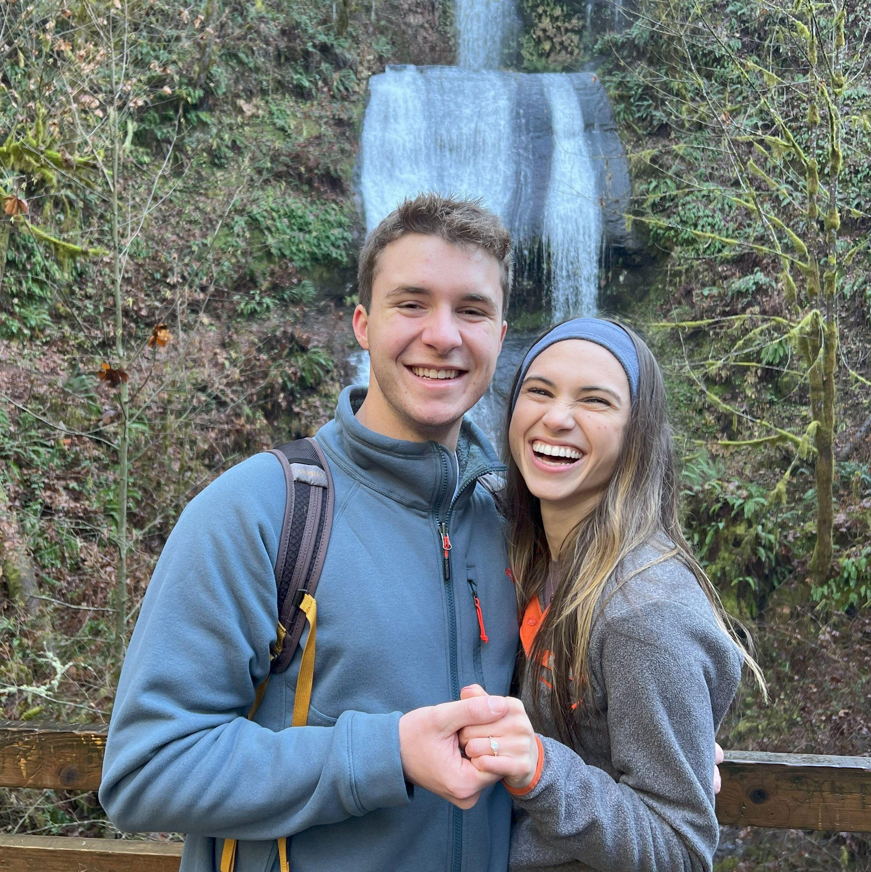 Right after Colby proposed!