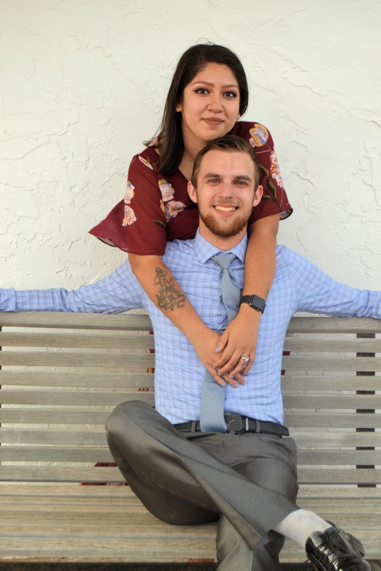 Here are our official engagement photos! Photos by: Kayla Harris (SpurOfTheMomentPhotography)