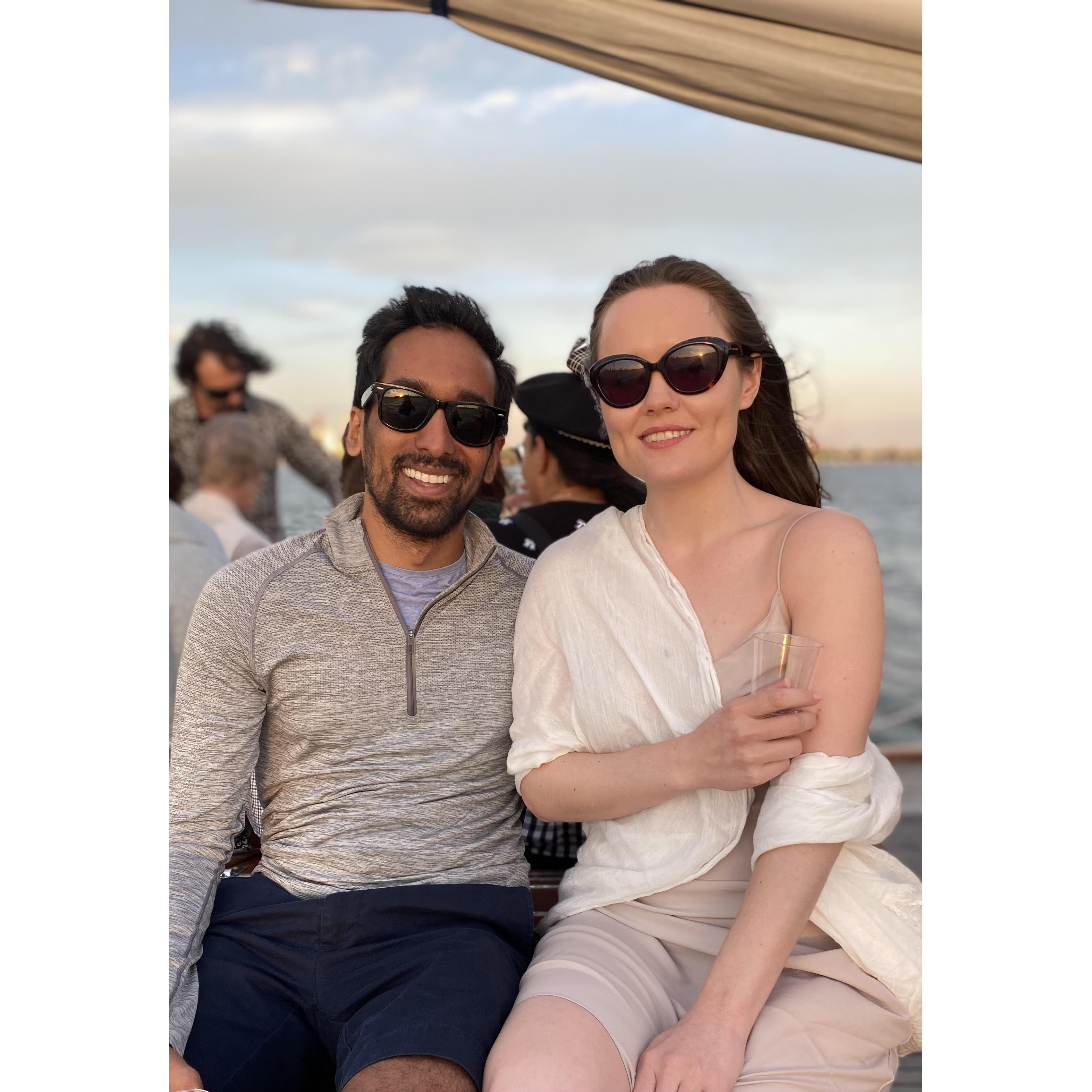 Jazz cruise around New York