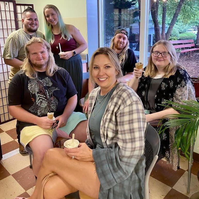 Ice Cream with Brett's Family (July 2022)