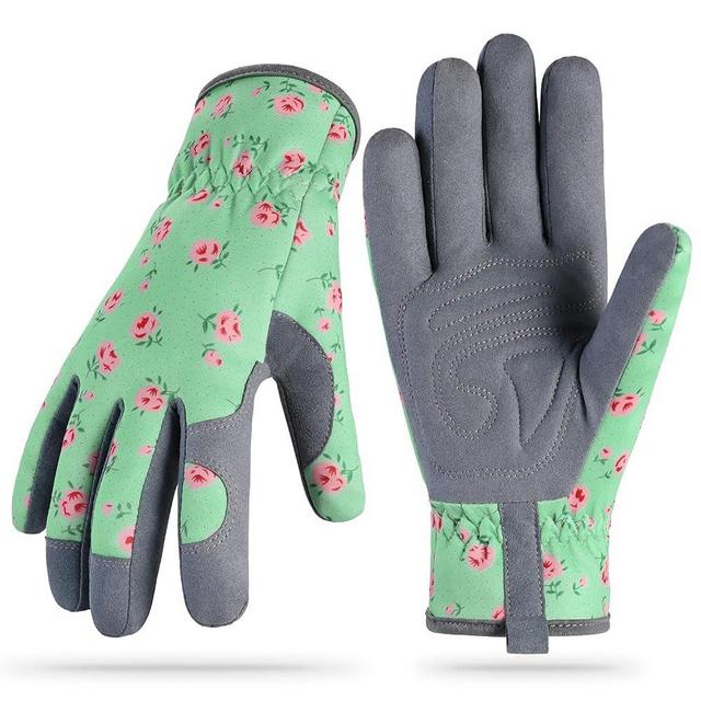 Baidast Gardening Gloves for Women Thorn Proof, Garden Gloves for Women Digging, Planting, Raking and Pruning