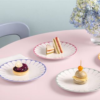 Fleur Salad Plate