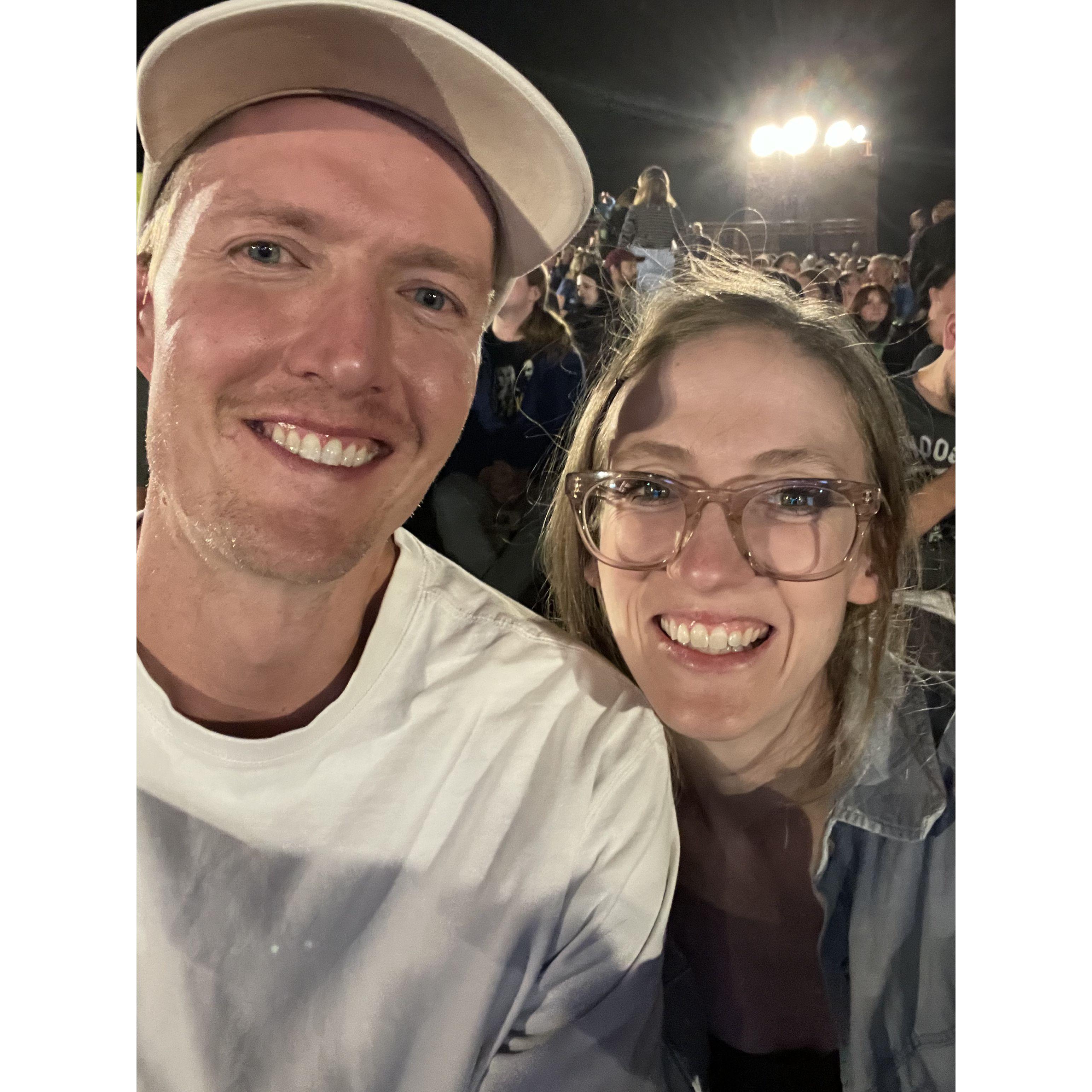Red Rocks so Kitt could see The National for the 4th time.
