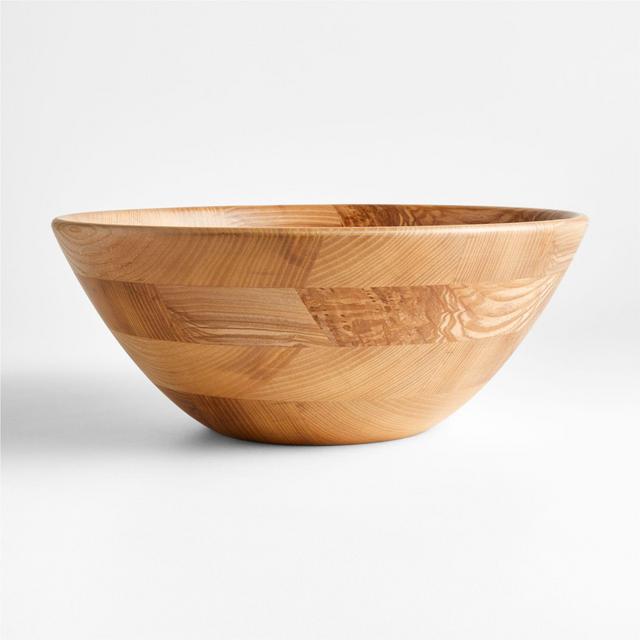 Carson Ash Wood Serving Bowl