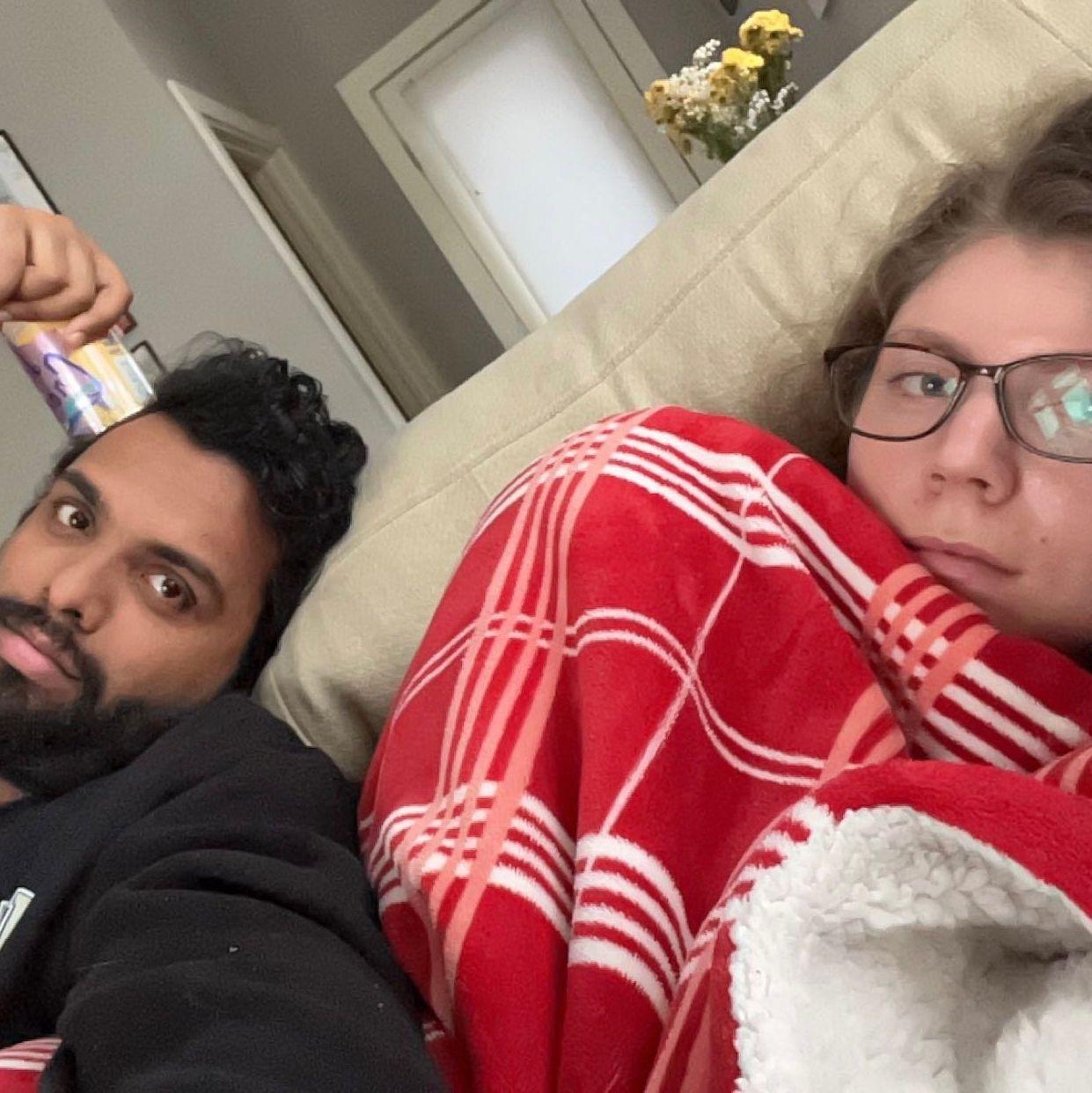 Being in grad school and working full time was not always easy for young Ashley and young Tim