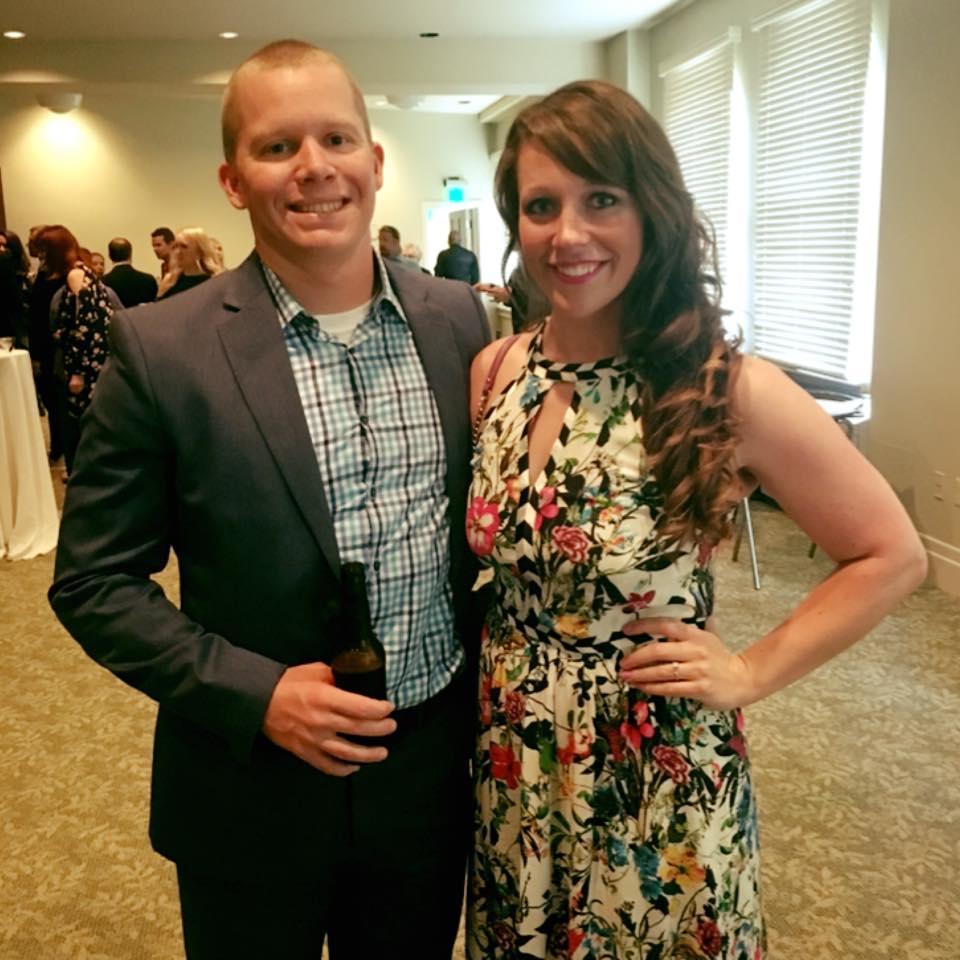 Celebrating friends' marriage in September 2017