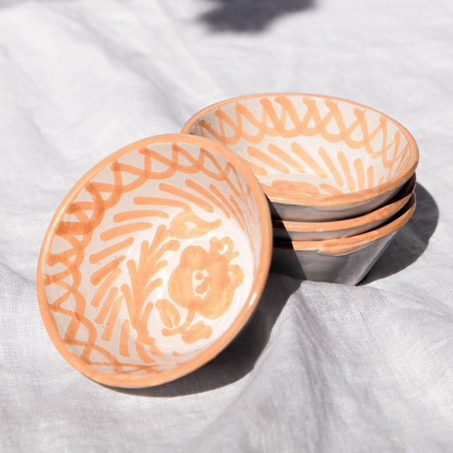 MINI bowl with hand painted designs