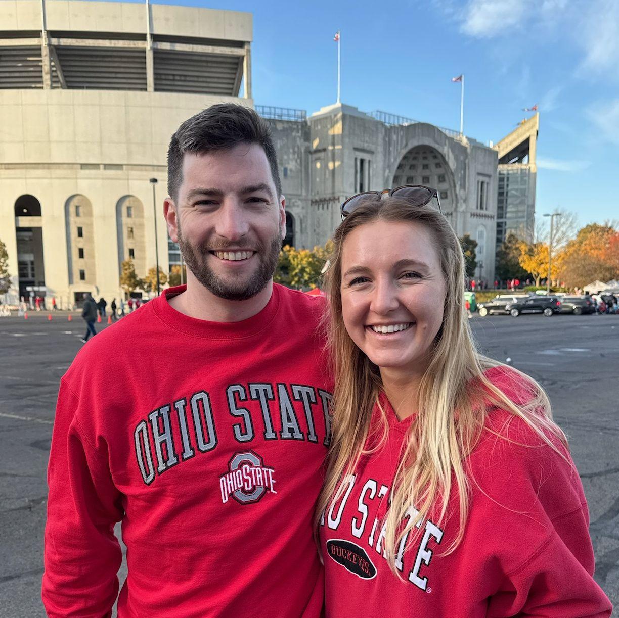 First OHIO STATE football game!