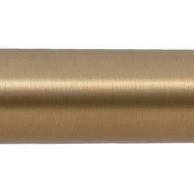 Ivilon Tension Curtain Rod - Spring Tension Rod for Windows or Shower, 24 to 36 Inch. Warm Gold