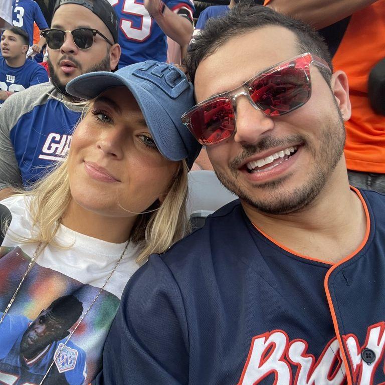 Our First Broncos Game (date 4, he wasted no time making sure his fandom was well known)