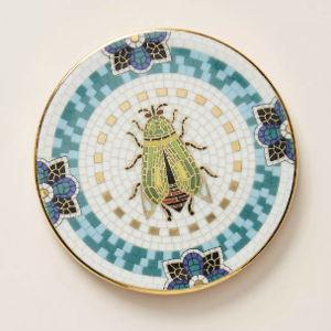The Bistro Tile Stoneware Coaster: Garden Edition
