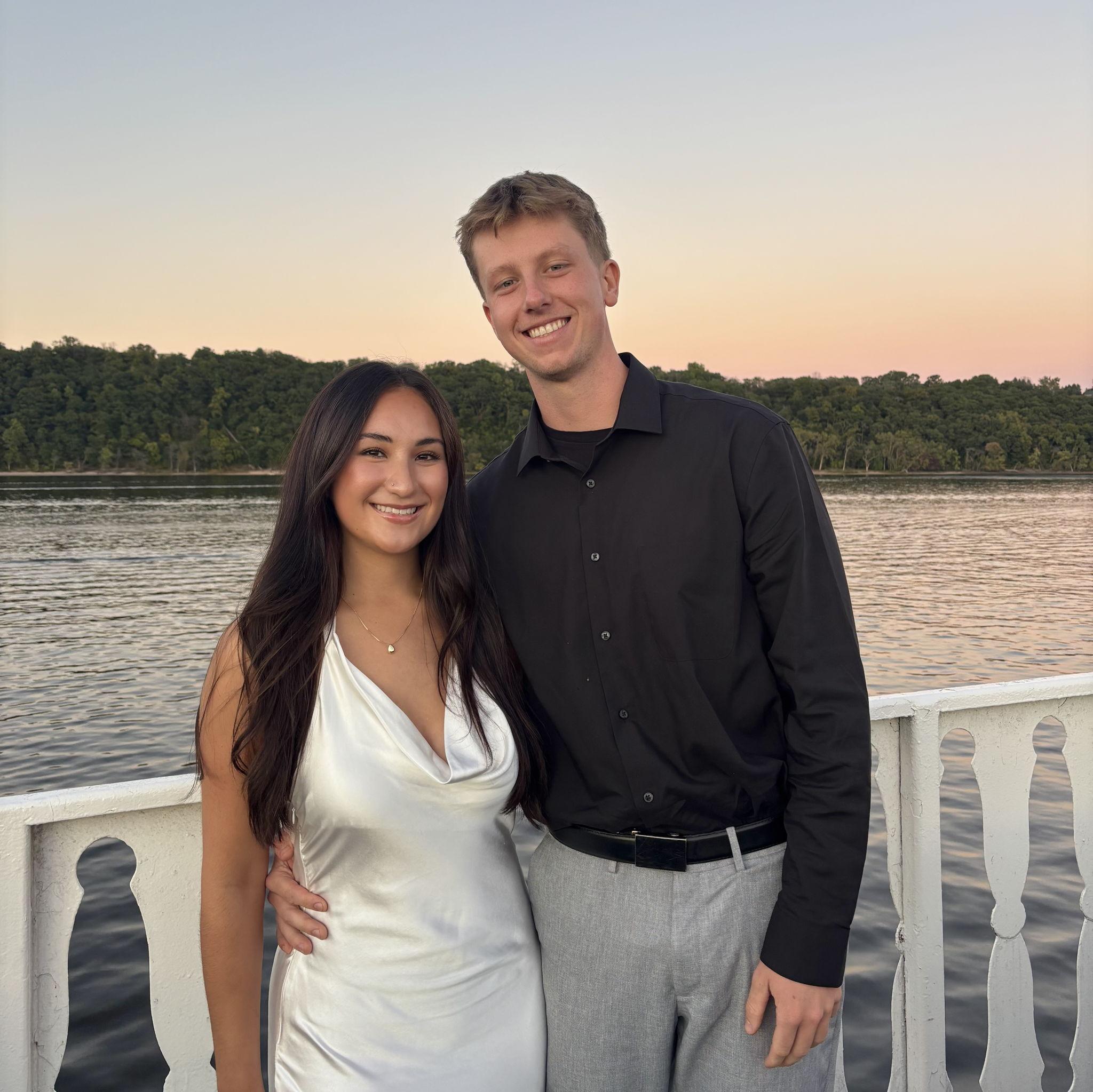 Celebrating Noah starting his doctoral physical therapy program and the wedding countdown!