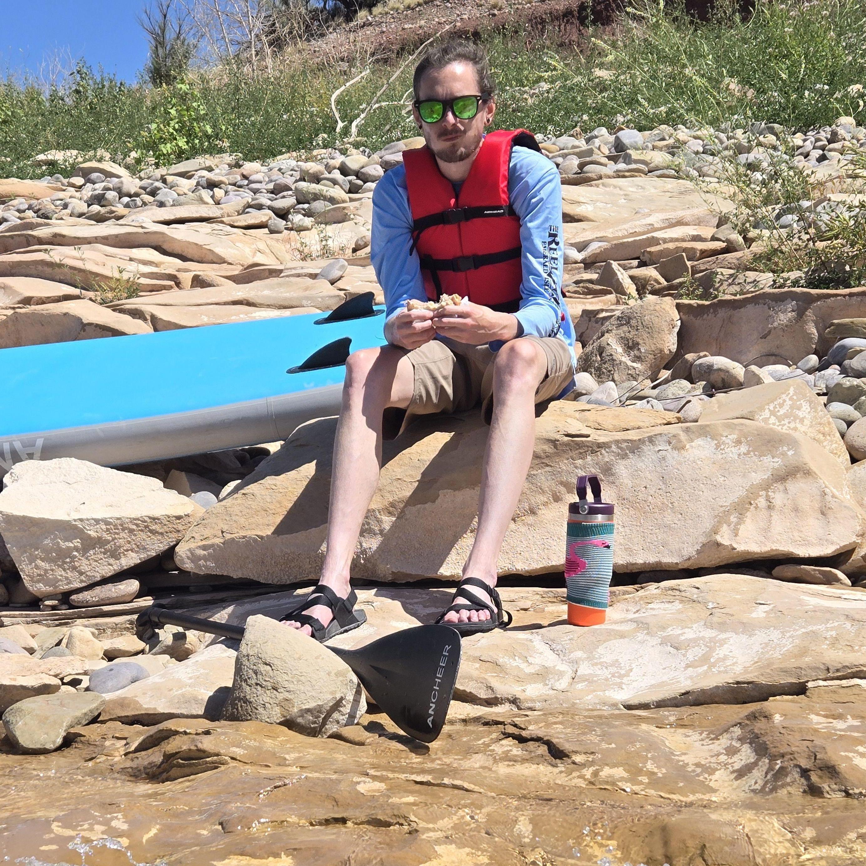 Taking a water break