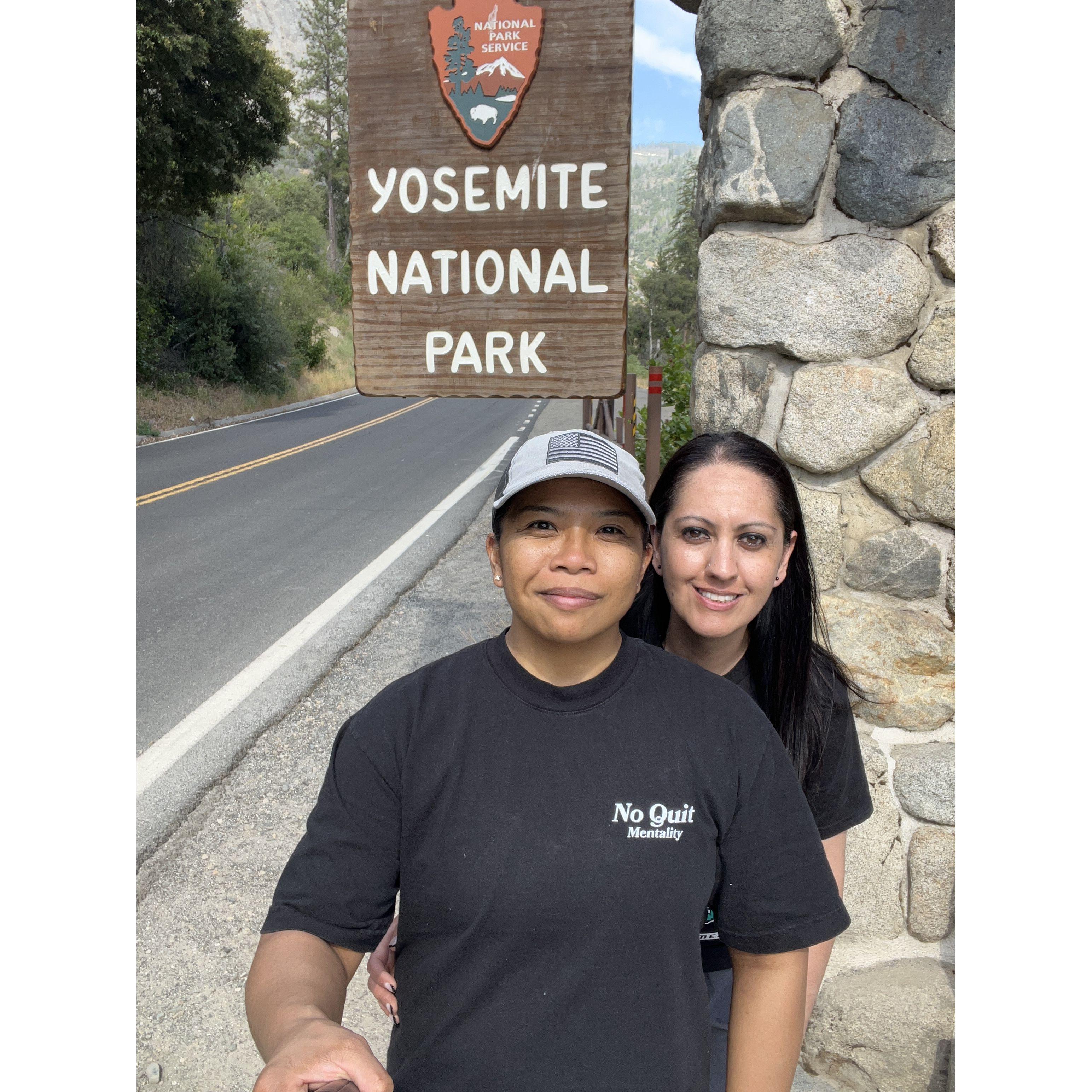 Our first real vacation. A special thanks to the Velardes!