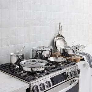 All Clad Stainless Steel Cookware Set
