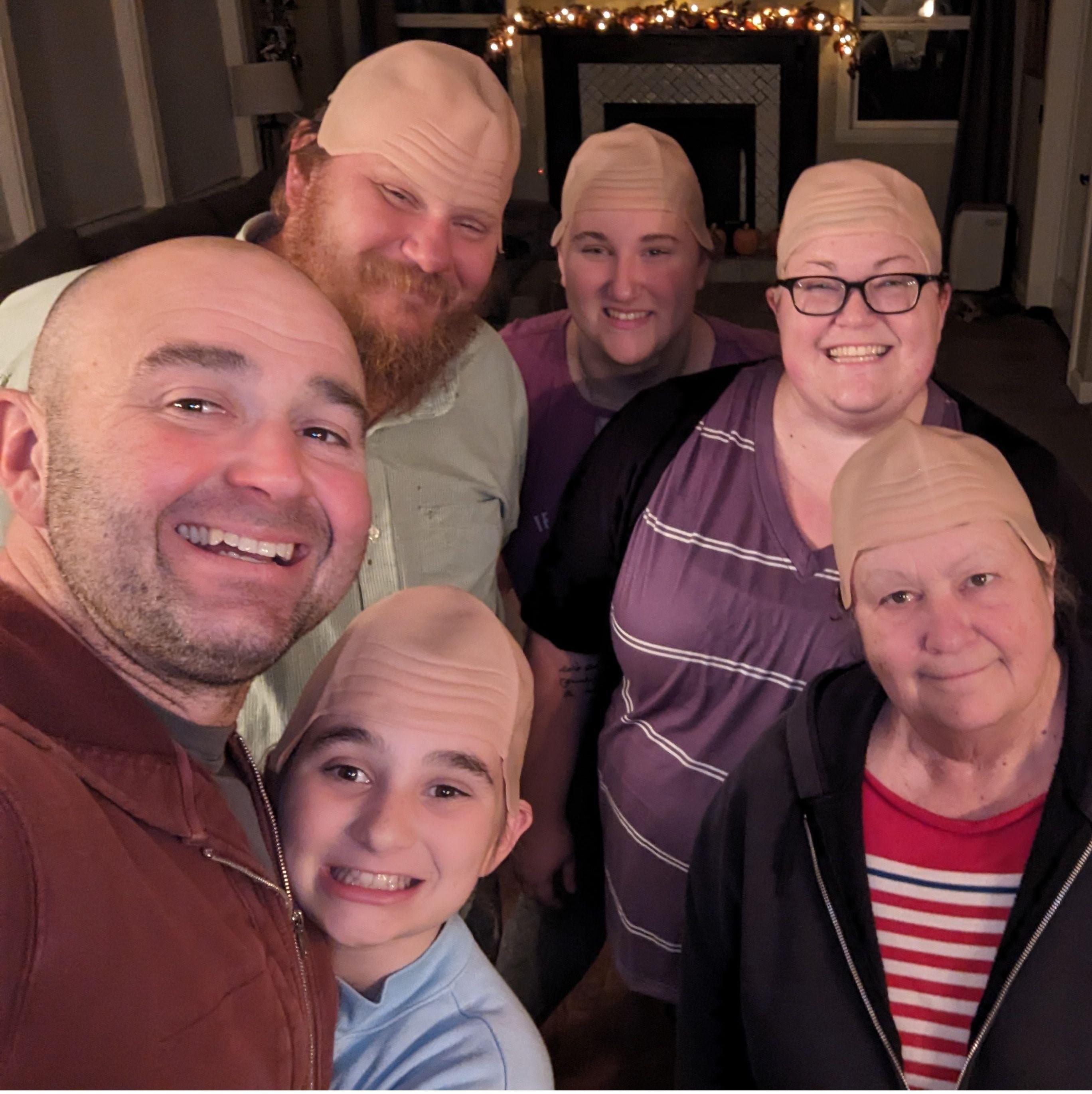 For Nate's (Sarah's older brother) 40th Birthday, we decided to honor his likeness.