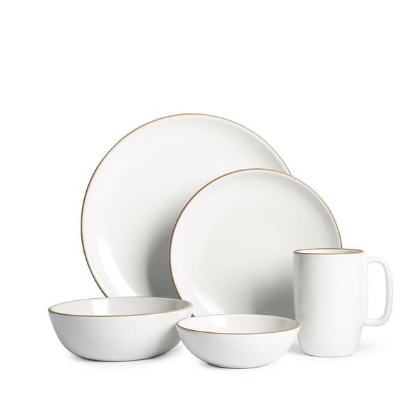 Heath Ceramics – Dinnerware Set (Opaque White)