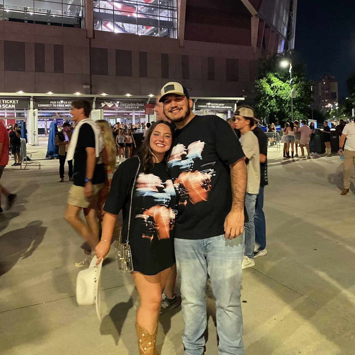 The first time we saw Zach Bryan together August 2024