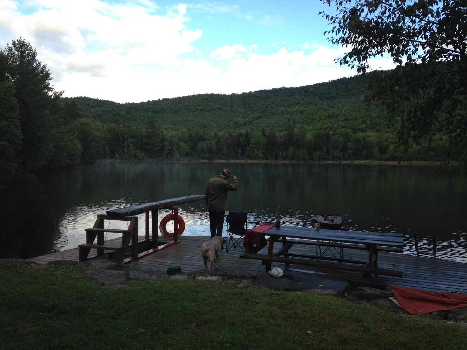 Our first trip to our Happy Place in Newry, Maine.