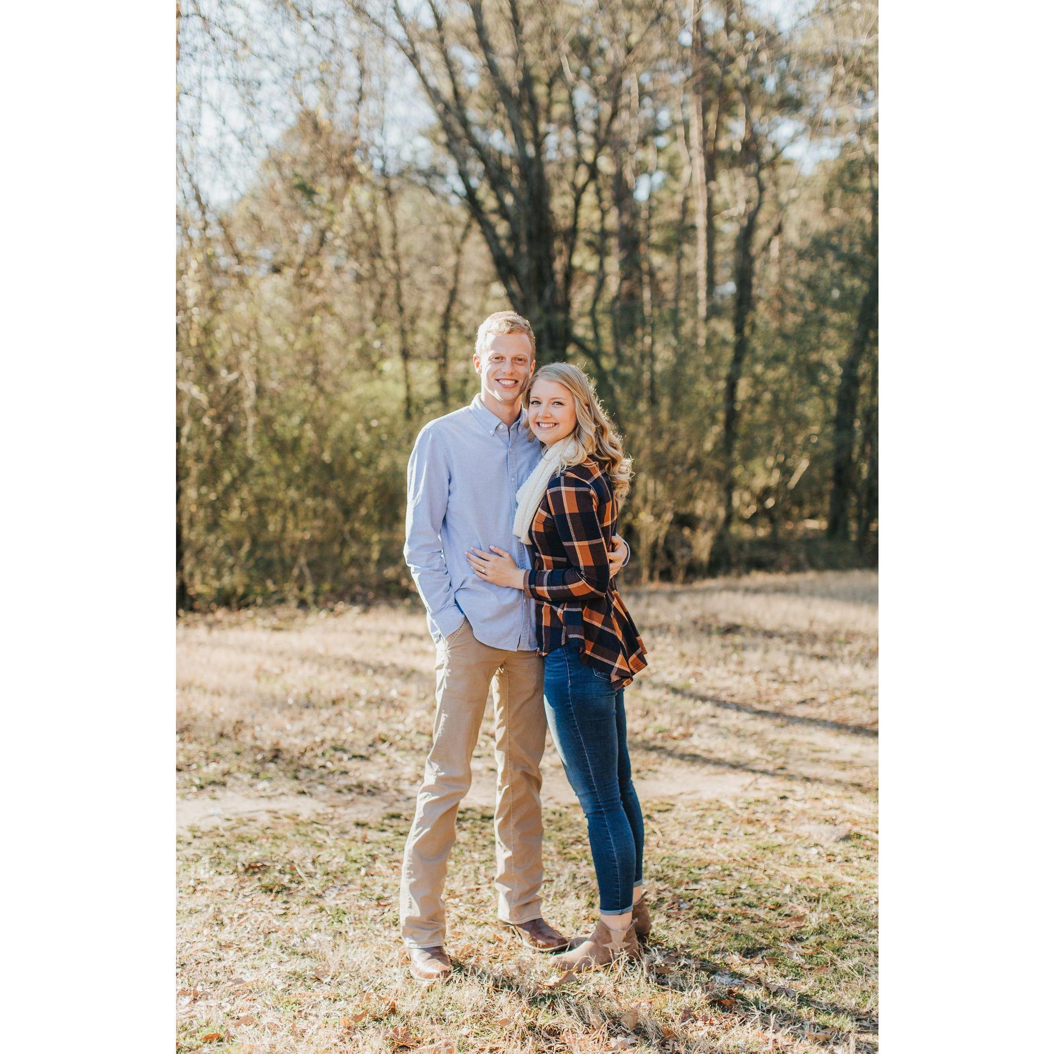 Engagement session at Shelby Farms!