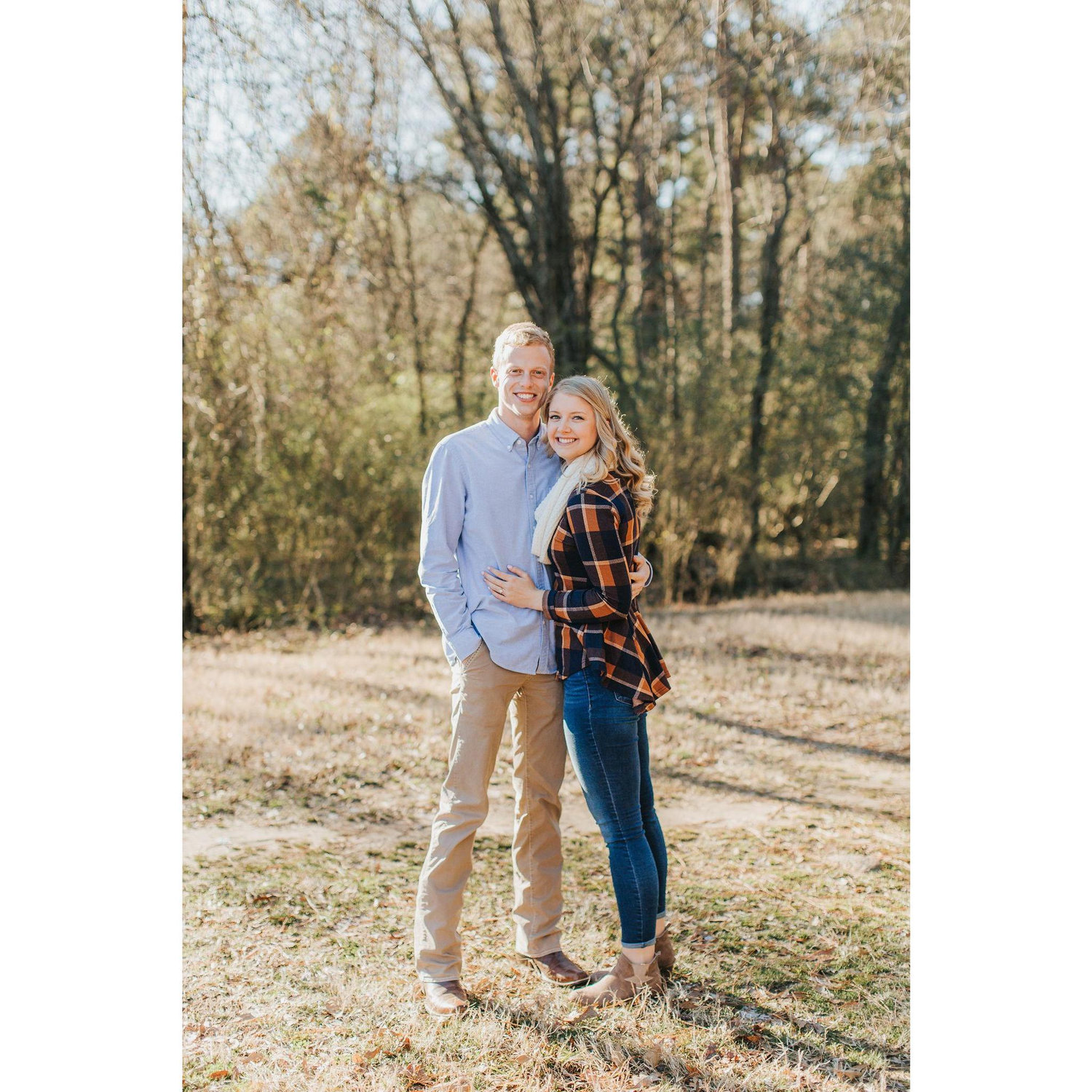 Engagement session at Shelby Farms!