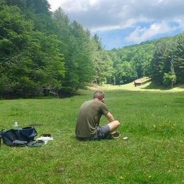 Shooting down in the valley