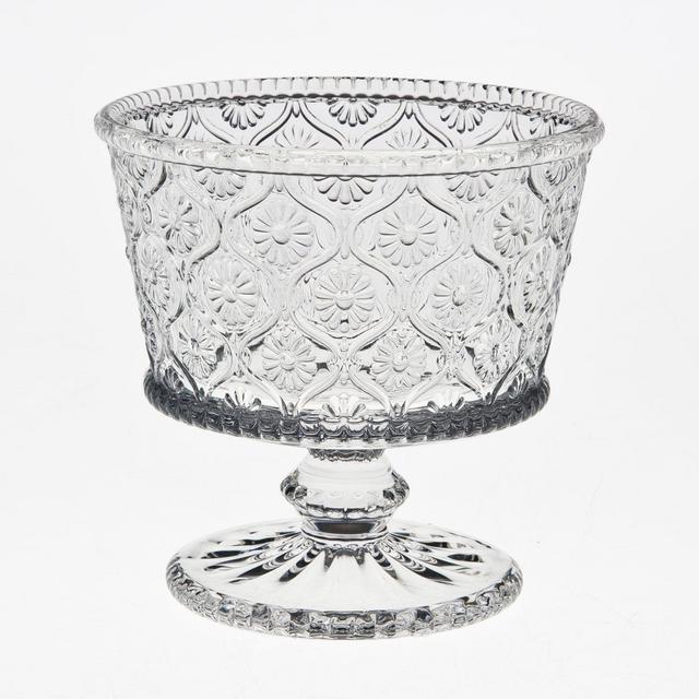 Table Art Cameo Beaded Glass Dessert Bowls (Set of 4)