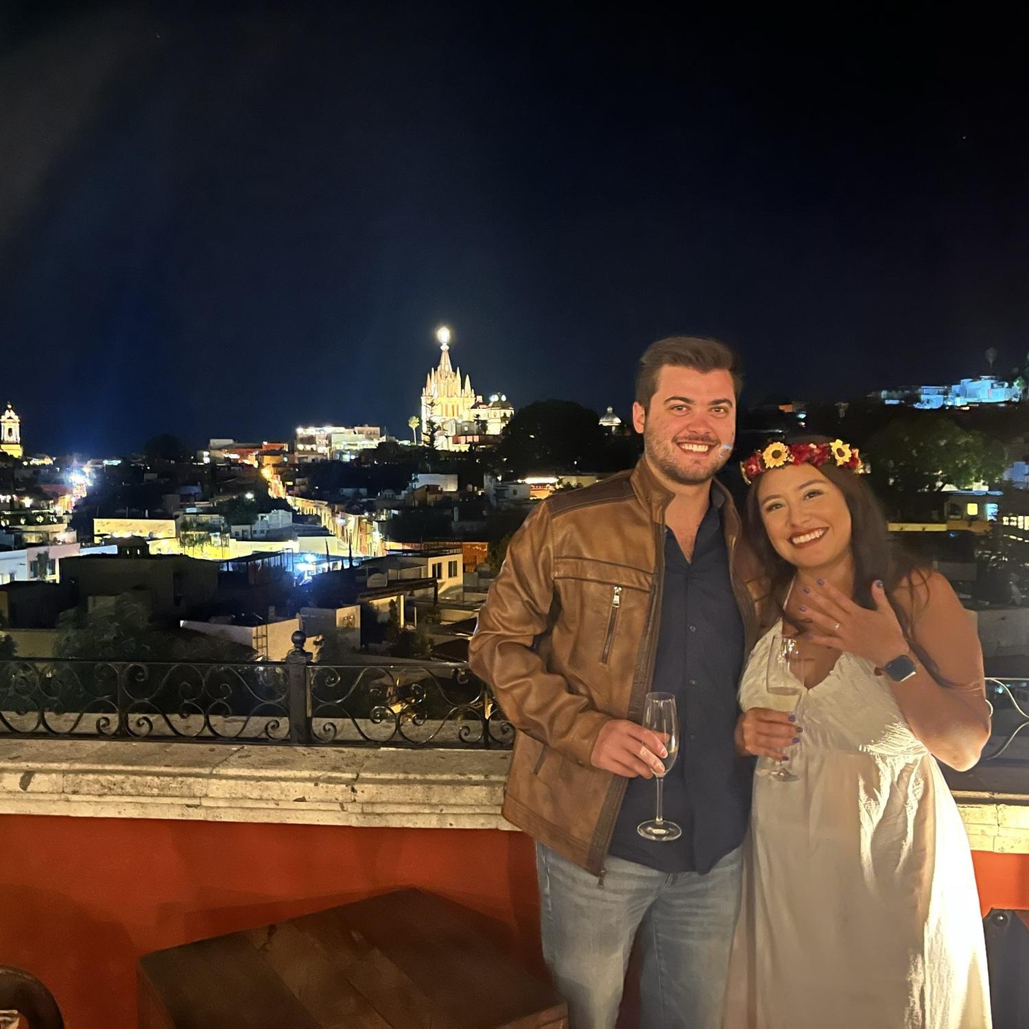 2023. The night he proposed!!