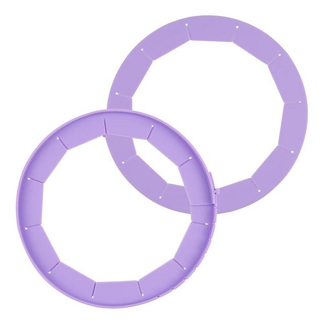 HOHUIGO Silicone Pie Crust Shield, Adjustable Bake Crust Protector, Heavy Duty Pie Crust Edge Shield Cover Pie Ring for Crust Pie Saver, Pie Crust Kit for Baking Pie Pizza Fits 8-10.5” Pie Pans
