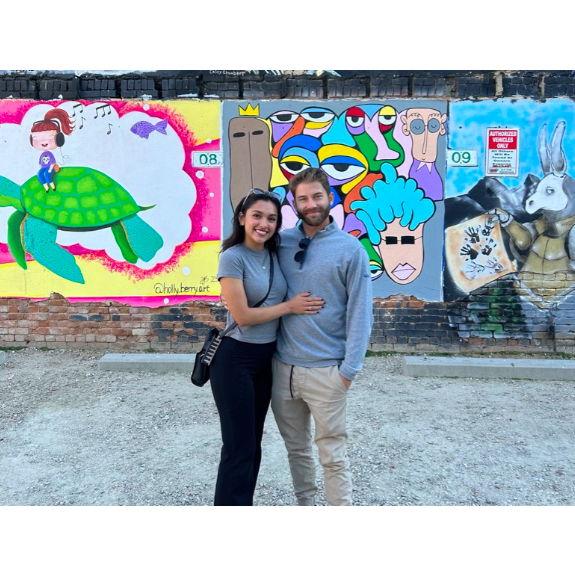 Michael Showing Raquel Around Boise