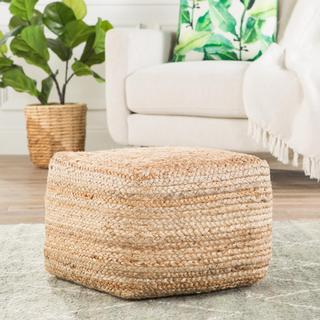 Jute Pouf