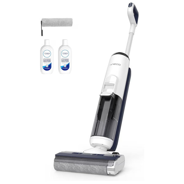 Tineco iFLOOR 5 Breeze Complete Wet Dry Vacuum Cordless Floor Washer, One-Step Cleaning for Hard Floors, Edge Clean, Auto Self-Cleaning, Lightweight & Cordless Design