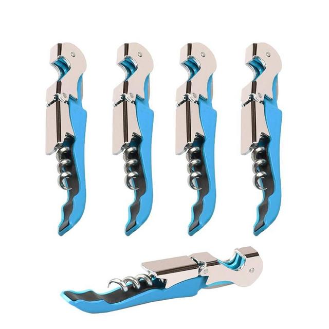 Professional Waiter Corkscrew Wine Openers Set, Heavy Duty Stainless Steel Hinges Wine Key for Restaurant Waiters, Sommelier, Bartenders