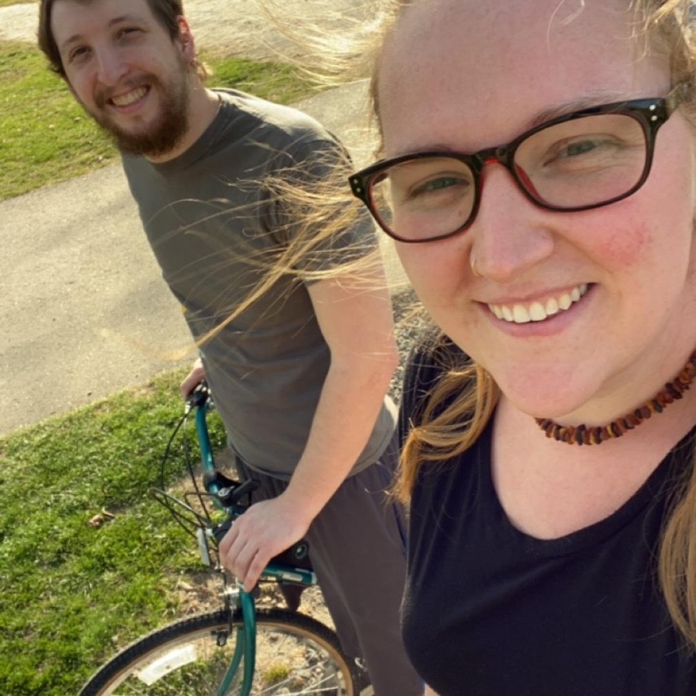 We are working on getting me over my fear of bicycles.