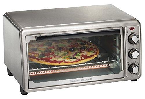 Hamilton Beach 6-Slice Countertop Toaster Oven with Bake Pan, Stainless Steel (31411)